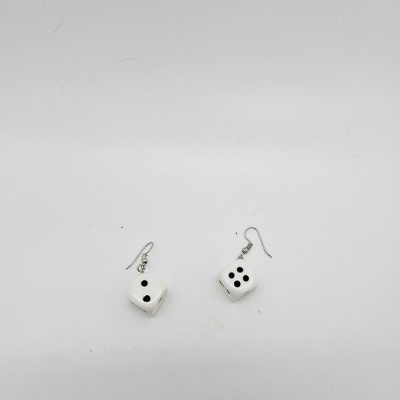 Dice Earrings - Picture 1 of 5
